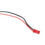 Red Color Cable Wire Assemblies 2.54mm Pitch Jst SYP 200mm Length