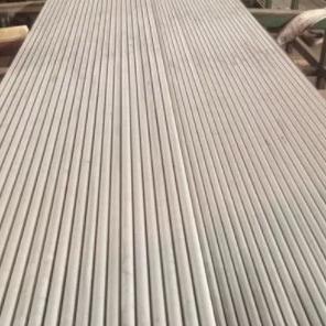 Quality DELLOK Aluminum Fin Tube 1100 Knurled Thickness 0.45mm Crimped wholesale