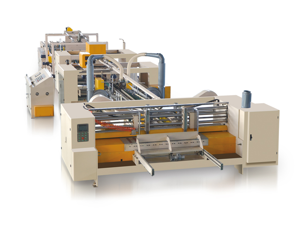 7.5kw Box Carton Pasting Machine Precise Control Mode 3770*670*1450mm