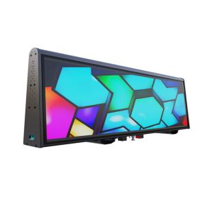 Quality Outdoor Taxi Roof LED Display Advertising Sign P2.5 Double Sided 240×320mm wholesale