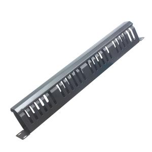 Quality Networking 1U 19 Inch 24 port 48 Slots Horizontal Metal Cable Management wholesale