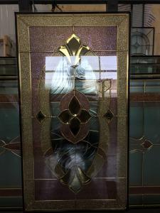 Quality Leaded glass for wooded door wholesale