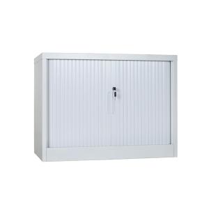 Quality School Supermarket Light Grey Two Shelves Stainless Steel Cabinets wholesale