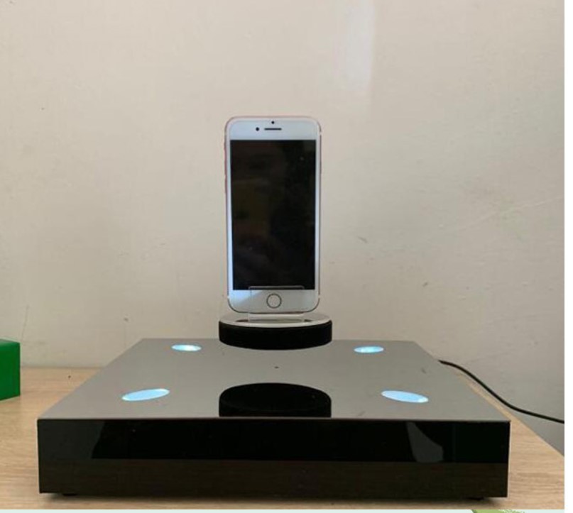 magnetic levitation floating bottom 2kg display stand can bottle shoes with 50mm levitation distance