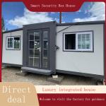 Removable Double Wing Folding Container Room for Sandwich Panel Houses