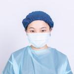 Single / Double Elastic Medical Mop Clip Disposable Bouffant Cap