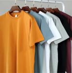 Loose Fit 300g Seamless Blank T Shirts Heavy Casual Style