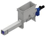 3250mm Length 3kw Horizontal Screw Conveyor