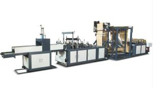 Quality 22kw Automatic Center Sealing Bag Making Machine With Optional Air Hole Puncher wholesale