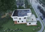 Luxurious Prefabricated Light Steel Frame Prefab Metal House Kits