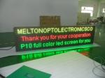 P10 Large Electronic Outdoor Advertising Led Display 160mm * 160mm