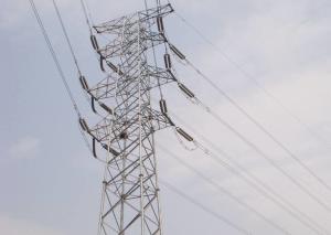Quality Hot Dip Electric Power Line Towers , Q235B / Q345B Steel Transmission Tower wholesale