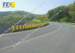 Multifunctional Highway Roller Barrier , Anti Impact Steel Traffic Barriers