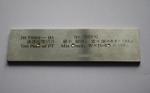Chrome Plating AS2083/2005, BS2704/1978/1983 Dye Penetrant Inspection Test Block