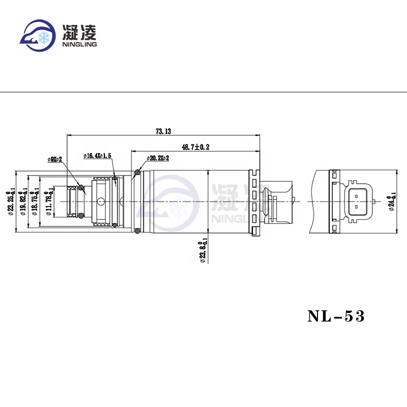 A/C Compressor Control Valve EX 10452C for DENSO 5SE09C 5SE12C 6SEU16 BMW F18 523 F02 730