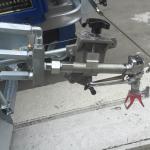 Traffic Acrylic Pneumatic Road Marking Spray Paint Machine