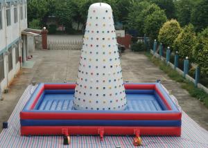 Quality Flying Spider - Man Inflatable Rock Climbing Wall 0.55mm PVC Tarpaulins Material wholesale
