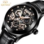 Diamond Luxury Mechanical Watches High Hardness Glass Analog Dial Display