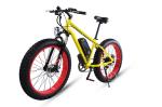 1000w Felt Motor Electric Fat Bike 30-45km/H With 26x4.0 Fat Tire