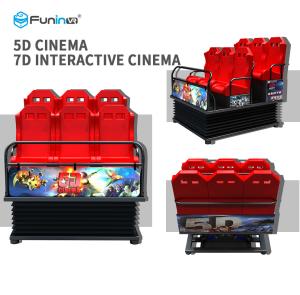 Quality Motion Chair 5D 6D 7D 9D Cinema Kino Equipment For Amusement Park wholesale