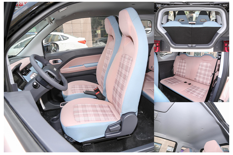 Mini 4 Seater Chery QQ Ice Cream EV Pure Electric Car New Energy Vehicles