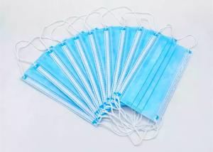 Quality Tasteless Disposable Earloop Medical Mask High Breathability Latex Free wholesale