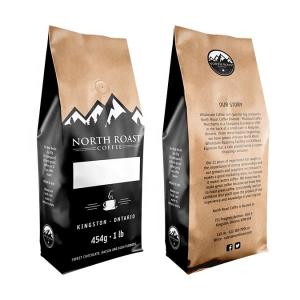 Quality Aluminium Food Grade Recyclable Pouch Side Gusset Coffee Bag wholesale