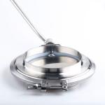 Equal Stainless Steel 304 Sanitary Powder Valve Butterfly Valve