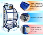 Car Storage Shelf Electric Bike Metal Battery Display Rack