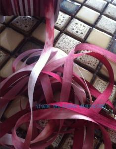 Quality 100% pure silk embroidery ribbon wholesale