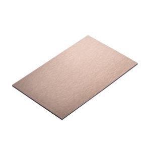 Quality 1220mm Width Brushed Aluminum Composite Panel For Construction wholesale