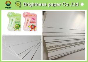 Quality Grey Back Blister Board Paper Blister Cardboard For Toothbrush Packaging wholesale