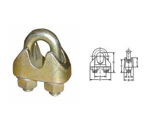 Quality JTR-RC02 Din1142 Galv Malleable Wire Rope Clips wholesale