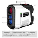Long distance laser rangefinder Handheld golf laser rangefinder Mini Laser