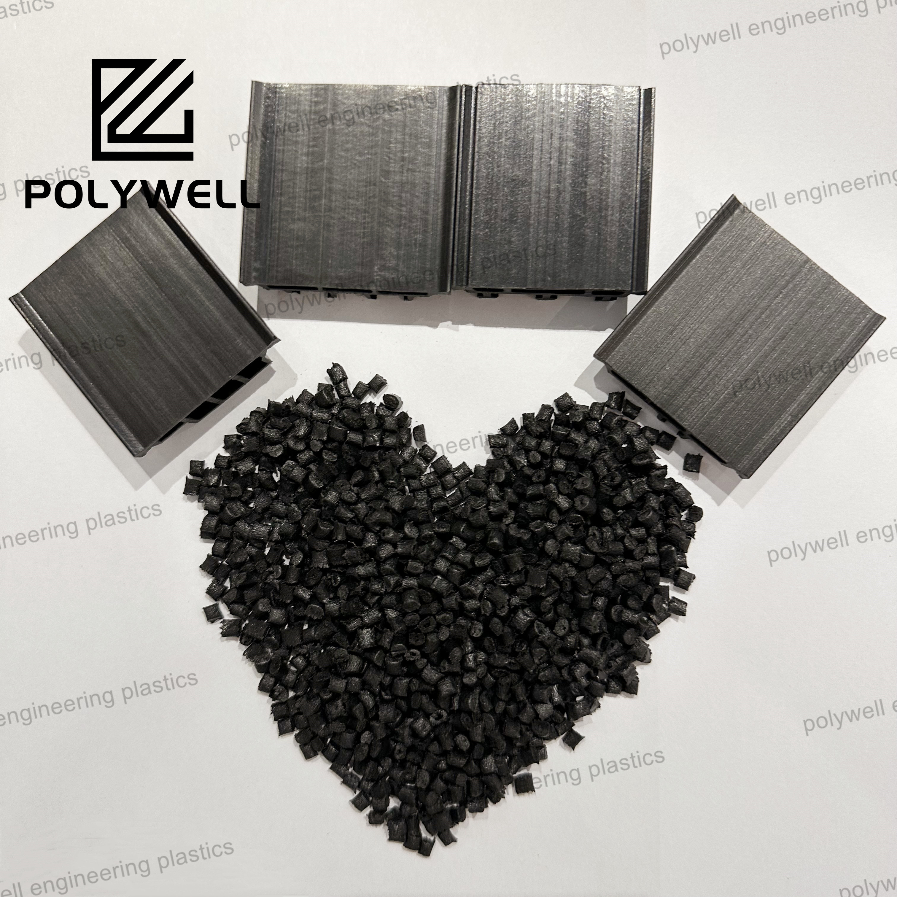 High Toughened Polyamide Nylon PA66 Granules With 25% Glass Fiber For Heat Barrier Profiles