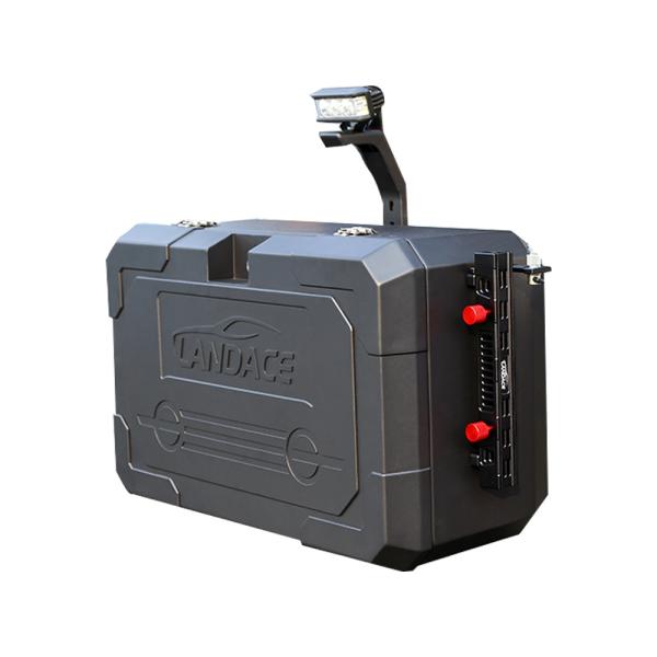 700X450X317MM Off Road Aluminium Jeep Tailgate Outside Storage Box For Tank 300