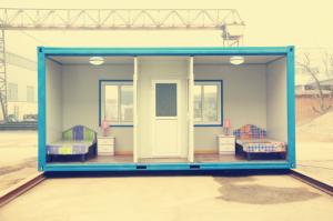 Quality Dormitory Mobile Container Homes , Steel Shipping Container For Moving House wholesale