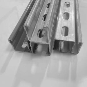 Quality 41*25*2.0mm Galvanised Steel Strut C Channel Long Service Life For Engineering wholesale