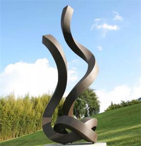 Quality Large Modern Garden Abstract Metal Sculptures Outdoor SS 304 316 wholesale