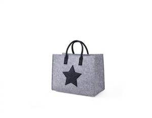 Quality Foldable Multifunctional Felt Shopping Tote Bag 29*19*26cm wholesale