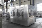 Full Automatic Rotary Mineral Water Machine , Monoblock Liquid Filling Machine