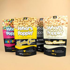 Quality Food Packaging Flexible Plastic Dry Flour Rice Bags Flat Bottom 5kg Agriculture Seeds Bean Packing Bags wholesale