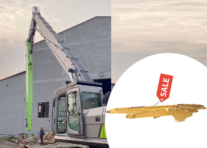 20m 30m High Reach Demolition Boom Long Reach Arm For Excavator