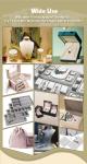 Scratch Resistant Suede Microfiber Vegan Leather for jewelry box