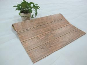 Quality 700*700mm 3d Foam Wood Wallpaper / ROHS 3d Pe Foam Wallpaper wholesale