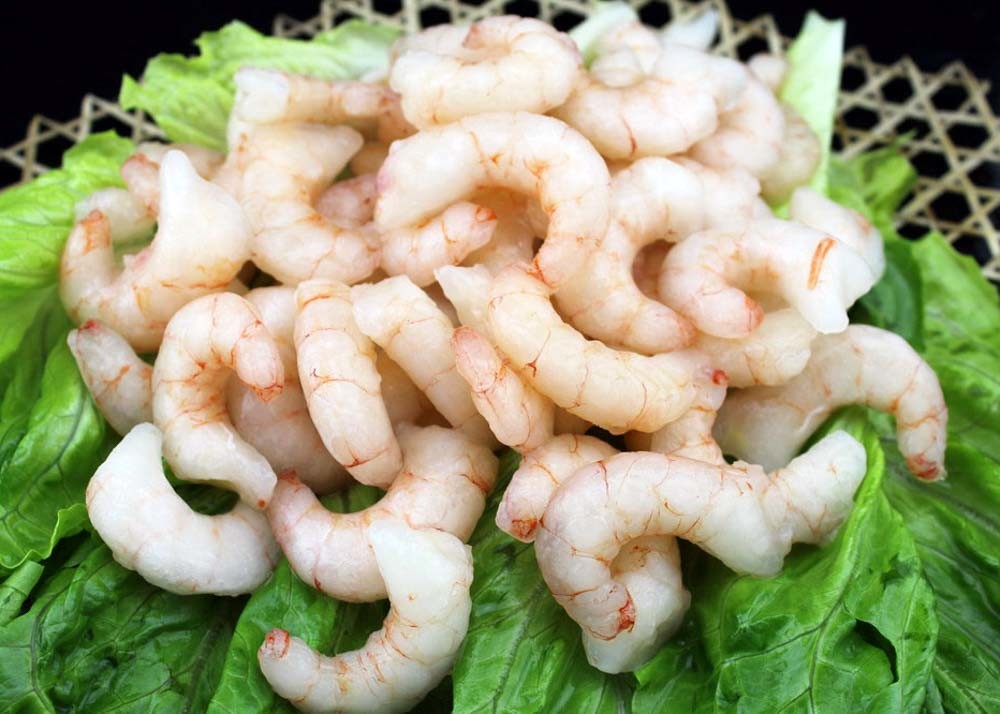 White Color Frozen Red Shrimp Pud / Solenocera Melantho Shrimp No Additives