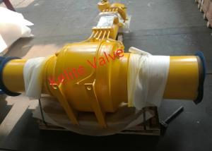 China API 6D Fully Welded Ball Valve Carbon Steel Stainless Steel Material on sale