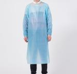 High quality level 2 waterproof cpe surgical isolation gown for export