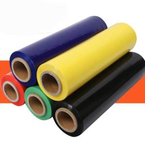 Quality Colourful Plastic 80 Gauge Stretch Wrap Film Jumbo Roll wholesale