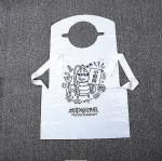 Customized Printed Promotional Lobster Non Woven Disposable Apron Adult Custom